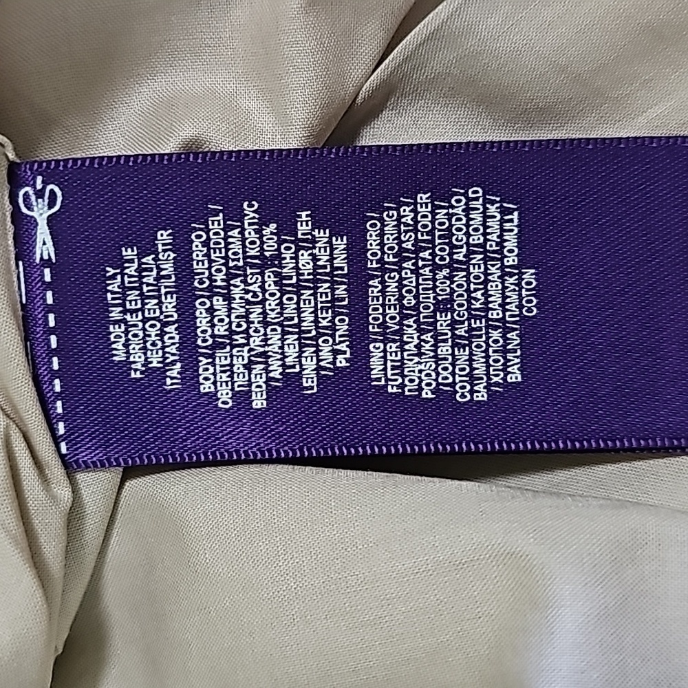 Ralph Lauren Purple Label Strapless Dress - Picture 8 of 9